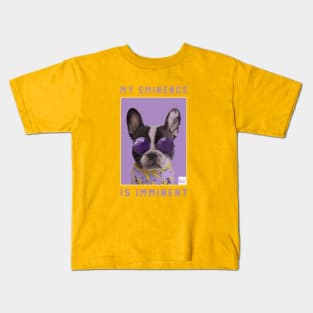 My Eminence Is Imminent Thug Pup Kids T-Shirt